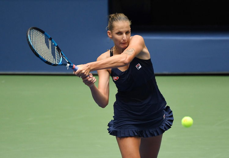 Karolina Pliskova defends her WTA ranking with a win against Caroline Garcia at the US Open 2020