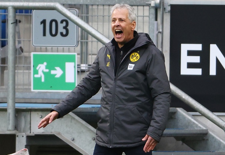 Borussia Dortmund boss Lucien Favre wants a Bundesliga win this weekend