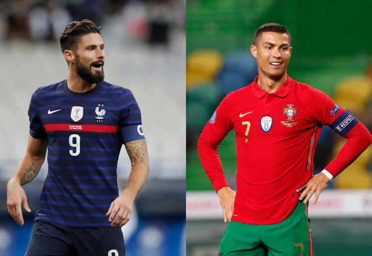 Giroud vs Ronaldo: 2 kapten di UEFA Nations League 2020