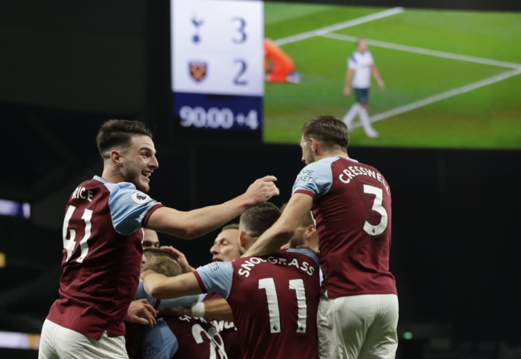 Manuel Lanzini's finisher helped West Ham United end their Premier League match vs Tottenham Hotspur in a 3-3 draw