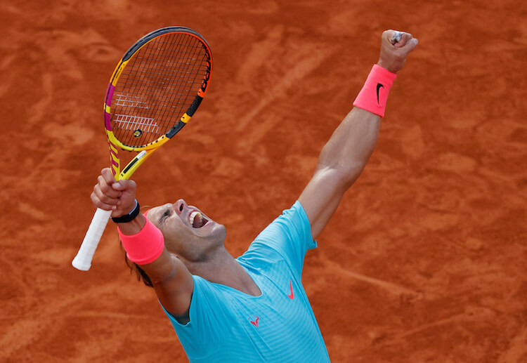 Rafael Nadal đã 12 lần đăng quang ở Roland Garros