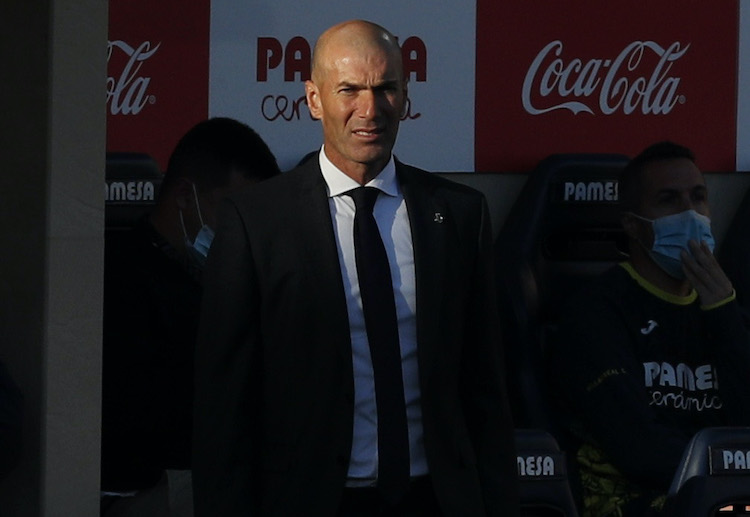 Real Madrid manager Zinedine Zidane admits he's frustrated over La Liga draw with Villarreal