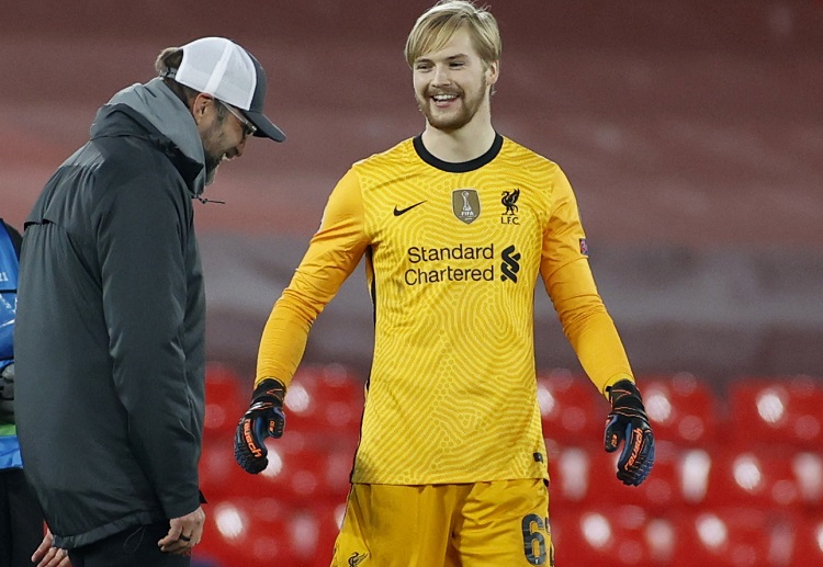 Caoimhin Kelleher got the Champions League start in place of the injured Allison