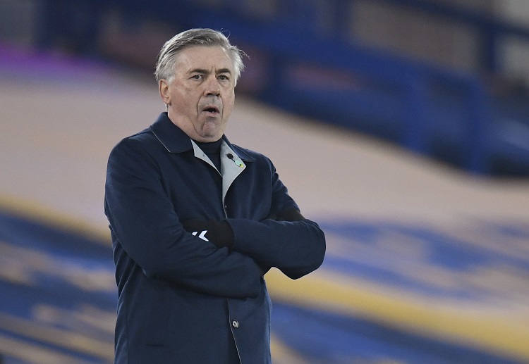 Carlo Ancelotti’s Everton were beaten by Leeds United 1-0 in the Premier League