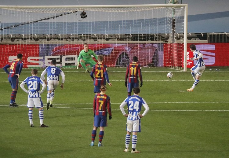 Mikel Oyarzabal has netted 8 goals in La Liga this season