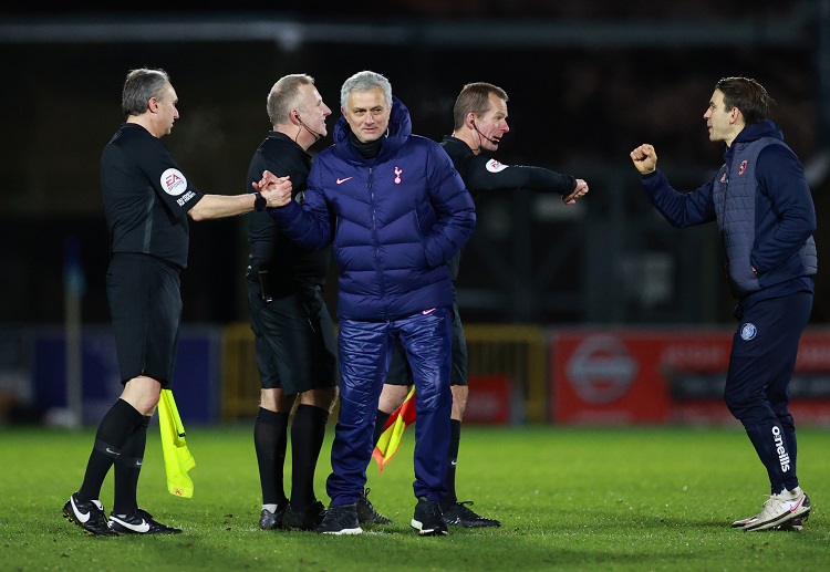 Jose Mourinho's Tottenham face Jurgen Klopp's Liverpool in the Premier League