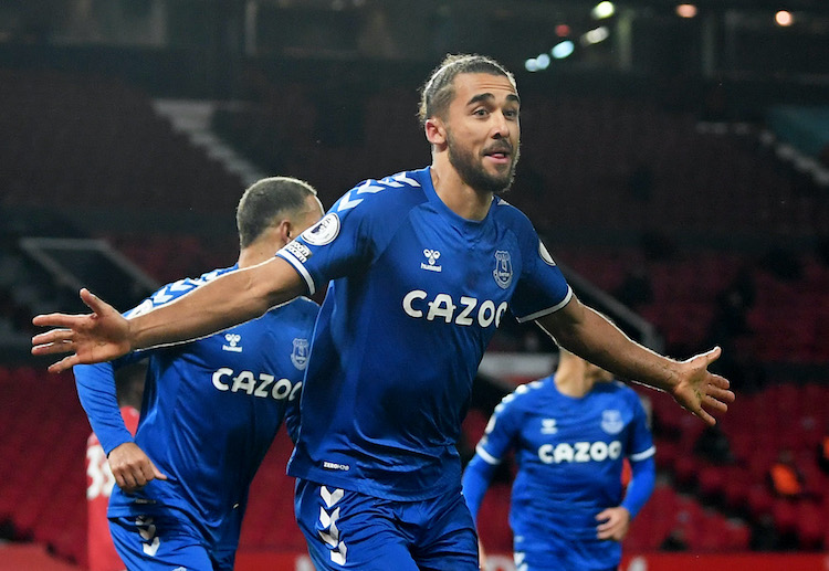 Dominic Calvert-Lewin leads Everton to a 3-3 draw with Manchester United in their latest Premier League clash
