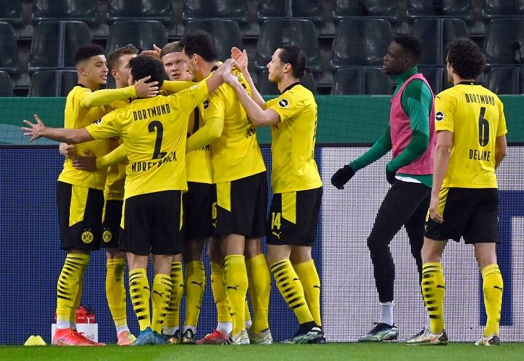 Jadon Sancho once again stepped up for Borussia Dortmund in DFB-Pokal