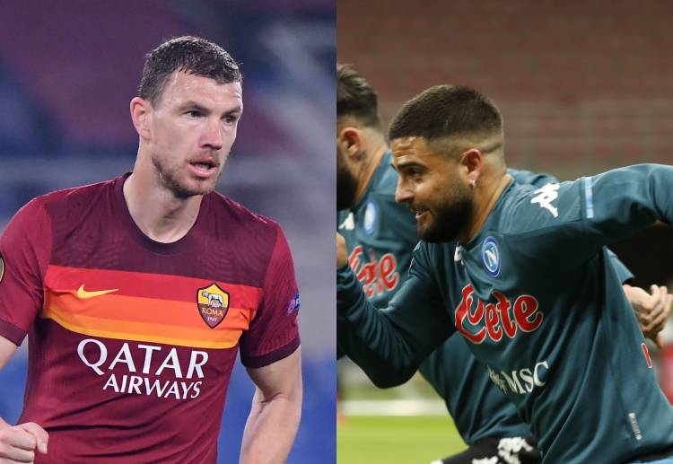Edin Dzeko and Lorenzo Insigne will be the ones to watch out for when Roma take on Napoli in Serie