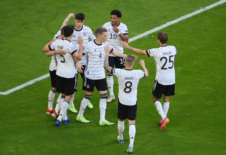 Image Caption Portugal takluk 2-4 dari Jerman di matchday 2 Grup F Euro 2020.