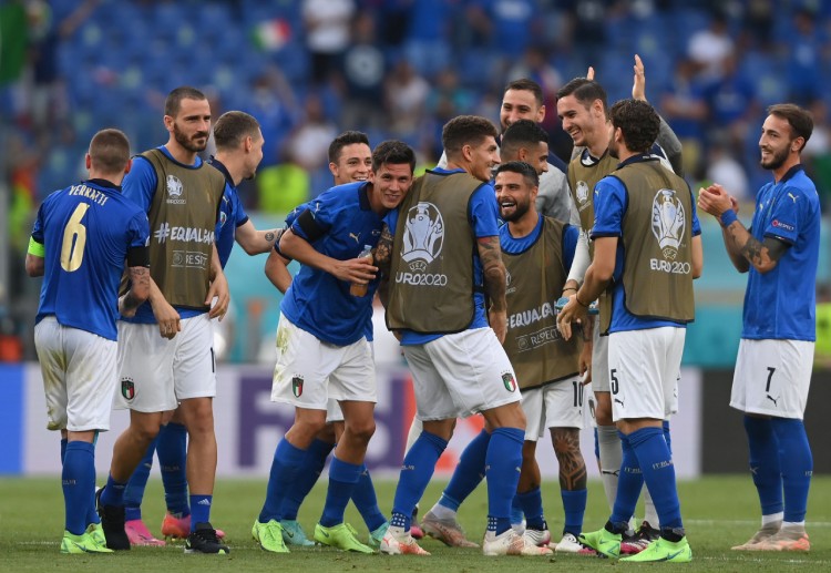 Italy end their Euro 2020 match against Wales in a 1-0 victory