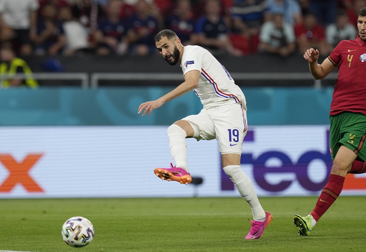 Karim Benzema and Cristiano Ronaldo both ended their Euro 2020 match with a brace