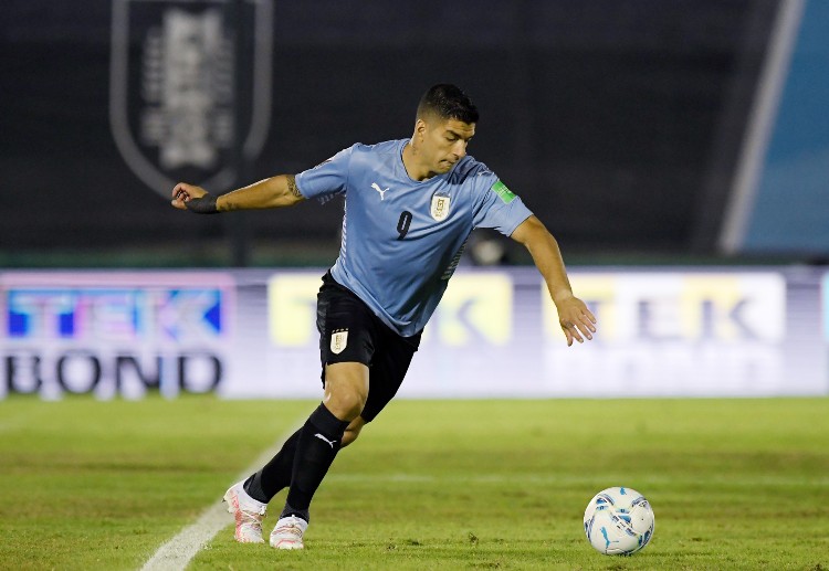 Luis Suarez jadi ujung tombak timnas Uruguay di kualifikasi Piala Dunia 2022