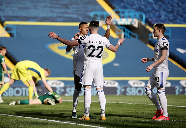 Leeds United đứng ở vị trí Top 9 trên BXH Premier League 2021.
