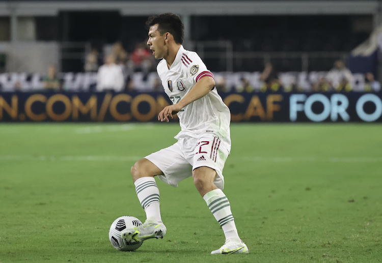 Hirving Lozano chỉ thi đấu được 1 trận tại CONCACAF Gold Cup 2021.