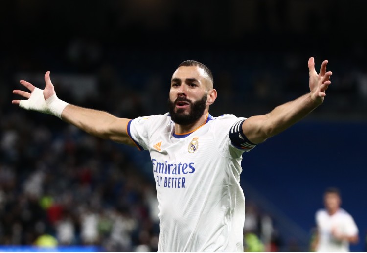 Karim Benzema is currently the top scorer in La Liga with 8 goals scored