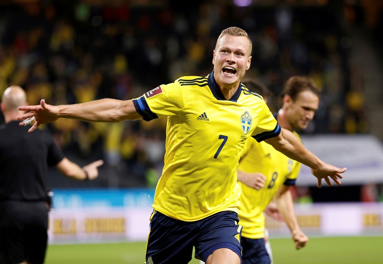 Gol Viktor Claesson jadi penentu kemenangan Swedia di kualifikasi Piala Dunia 2022