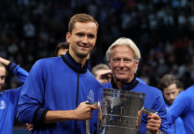 ATP: Daniil Medvedev gives Team Europe a 9-1 lead over Team World in the recent Laver Cup