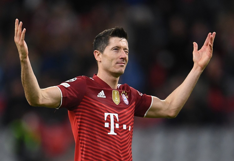 Bayern Munich’s Robert Lewandowski is eager to lead his side to another Bundesliga victory