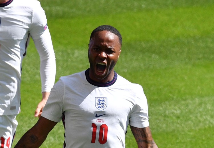 Raheem Sterling scored in England's last World Cup 2022 qualifiers match against Hungary