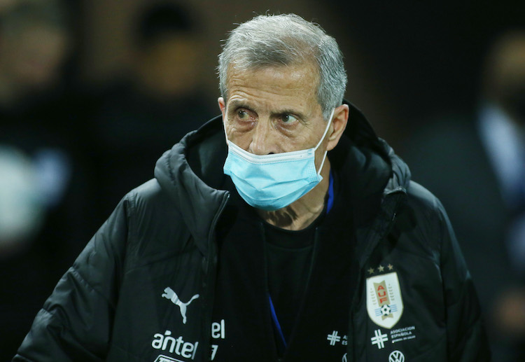 Oscar Tabarez is set to lead Uruguay into thrashing Colombia in upcoming World Cup 2022 qualifier