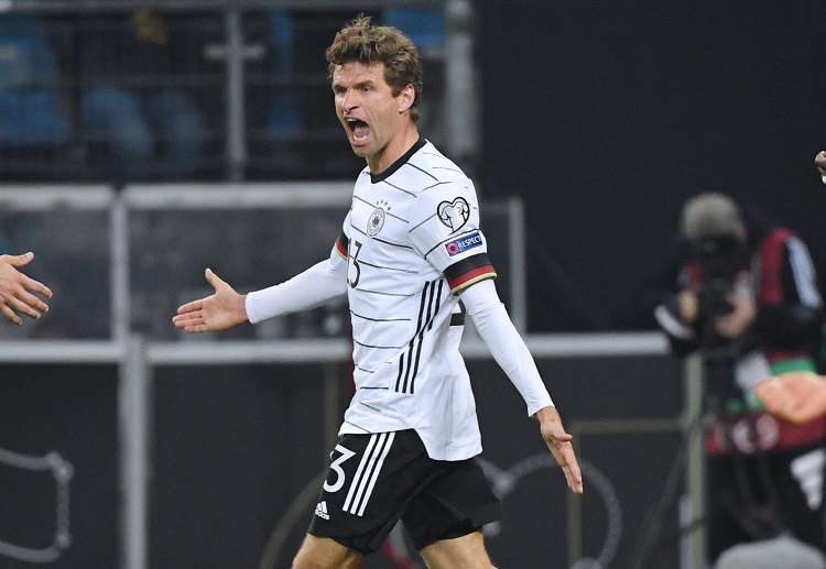 Thomas Muller turned a late winner for Germany after scoring a goal against Romania in the World Cup 2022 Qualifiers
