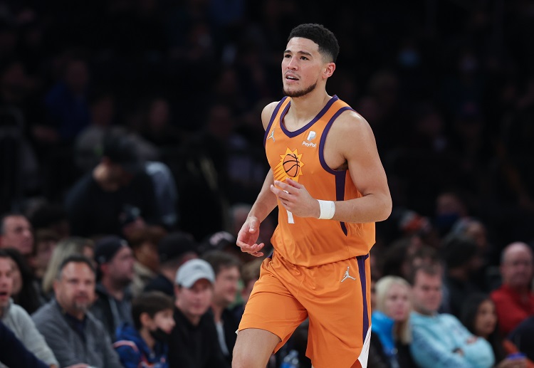 Phoenix Suns guard Devin Booker had 32 points in the NBA match against the New York Knicks