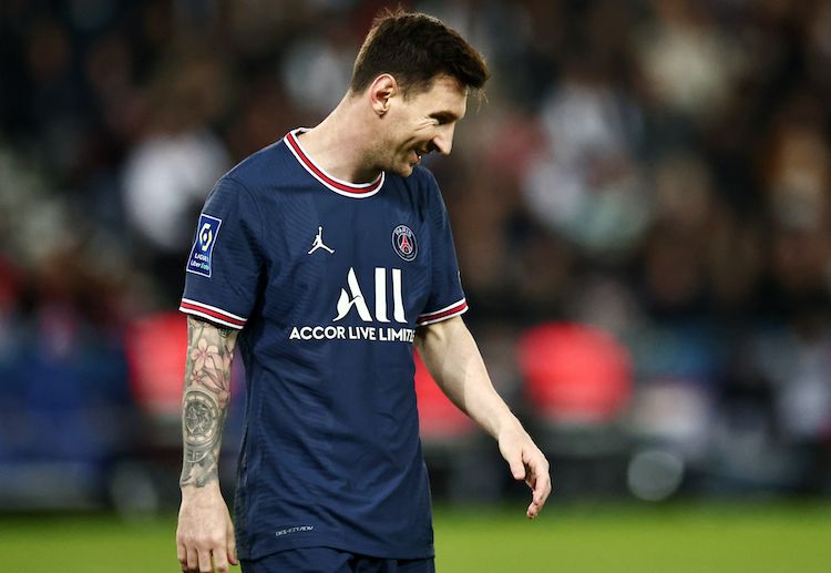 Lionel Messi belum mencetak gol di Ligue 1