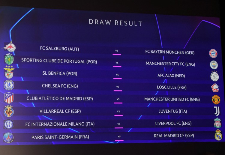 Undian babak 16 besar Liga Champions UEFA menjadi kontroversi