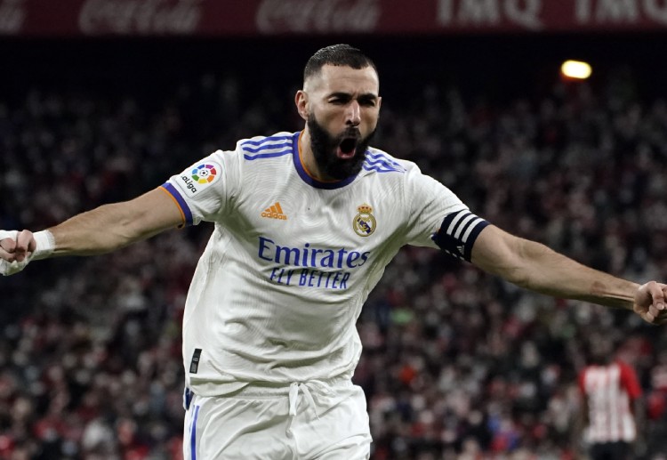 Karim Benzema scored a brace in Real Madrid's 1-2 away win against Athletic Bilbao
