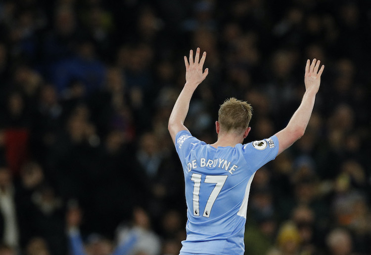 Kevin De Bruyne is confident that he will score more Premier League goals in Manchester City’s next match