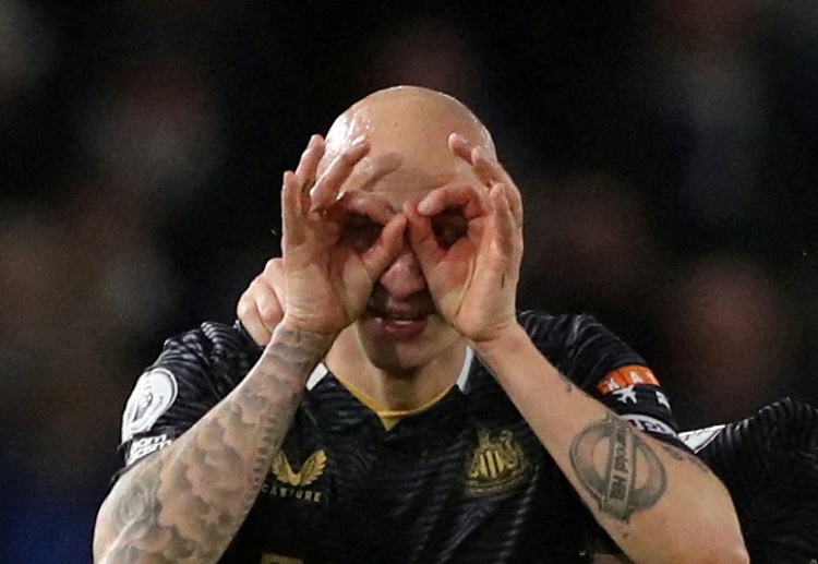 Jonjo Shelvey telah mencetak dua gol di Premier League musim ini