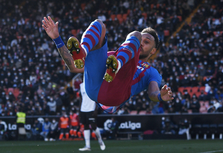 Pierre-Emerick Aubameyang is fast becoming Barcelona's hero in their La Liga campaign