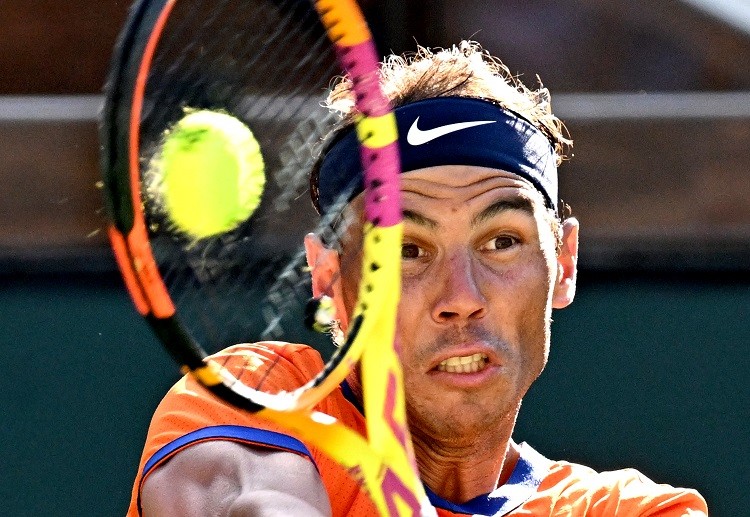 Rafael Nadal made it to the semi-finals of BNP Paribas Open