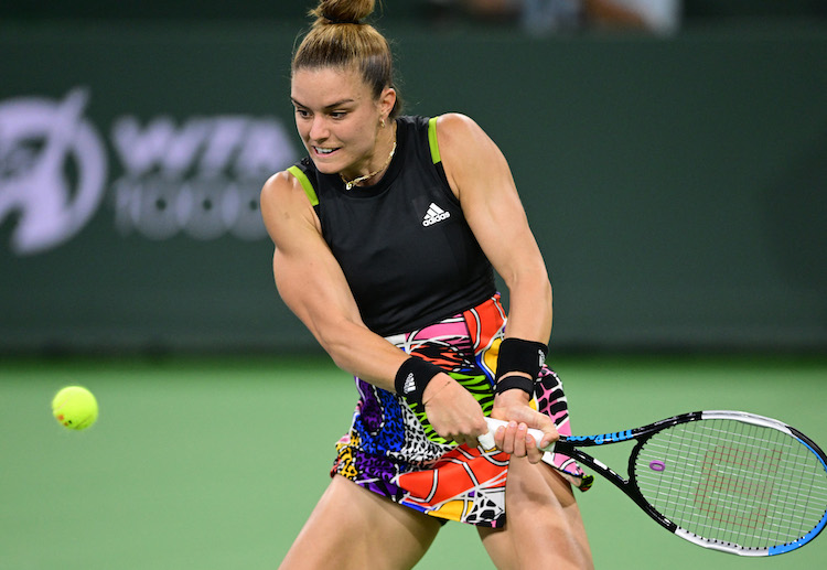 Maria Sakkari optimis juara tenis BNP Paribas Open.