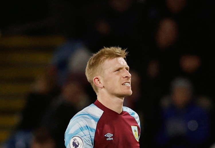Ben Mee sustained a knee injury during Burnley's match against Leicester City in the Premier League