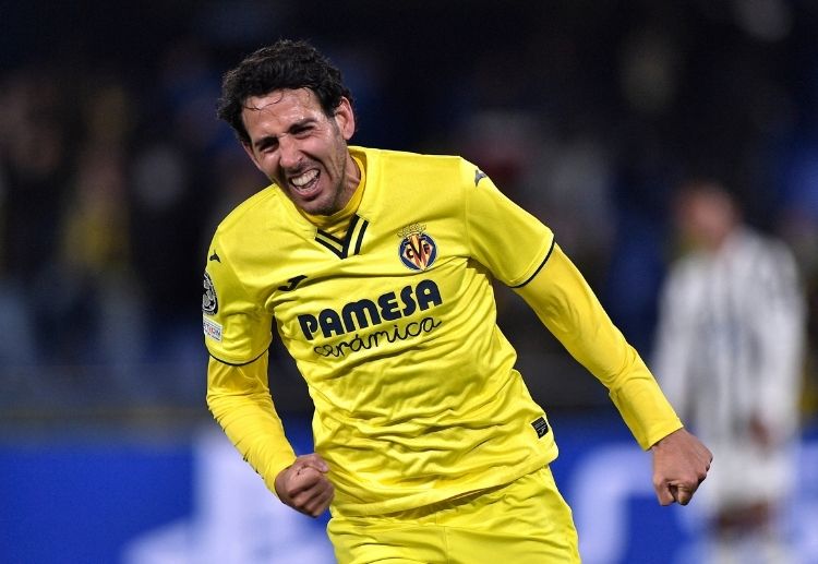 Dani Parejo scored an equaliser in the first leg of Villareal's Champions League tie against Juventus