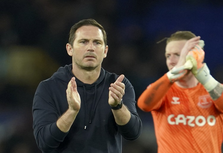 Frank Lampard's Everton are 18th in the Premier League