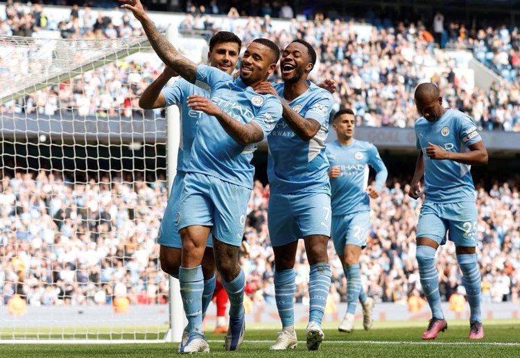 Manchester City vẫn đang dẫn đầu BXH Premier League 2021/22.