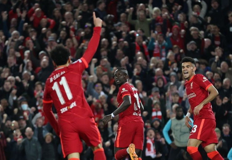 Sadio Mane has scored a goal to help Liverpool to a 2-0 win over Villarreal in the Champions League semi-finals
