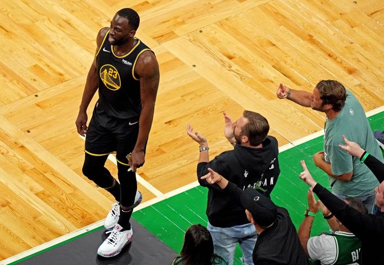 Draymond Green was benched during the Game 4 of the NBA Finals between Warriors and Celtics