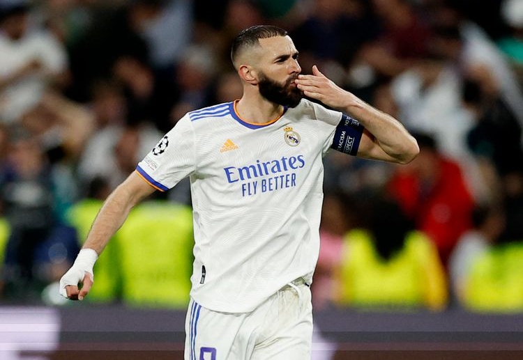 Karim Benzema has shown outstanding form to help Real Madrid smoothly clinched the La Liga title this season