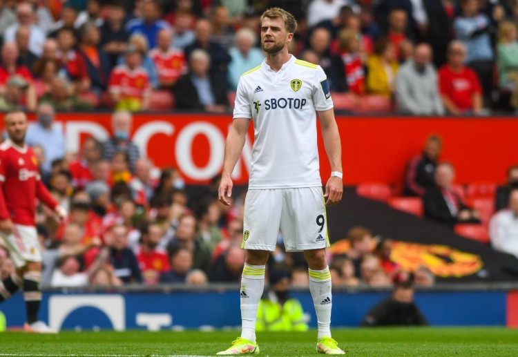 Patrick Bamford scored 2 goals in 9 matches for Leeds United during the 2021-22 Premier League season