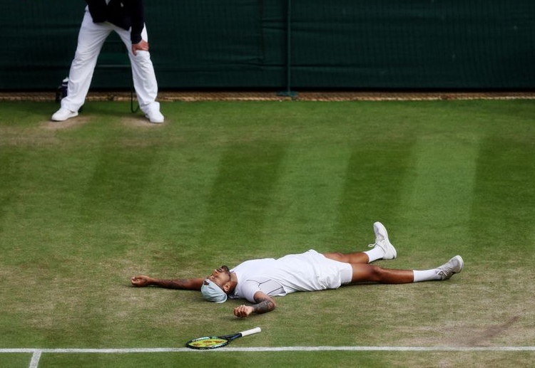 Nick Kyrgios has qualified to the Wimbledon 2022 semi-finals after thrashing Cristian Garin in straight sets