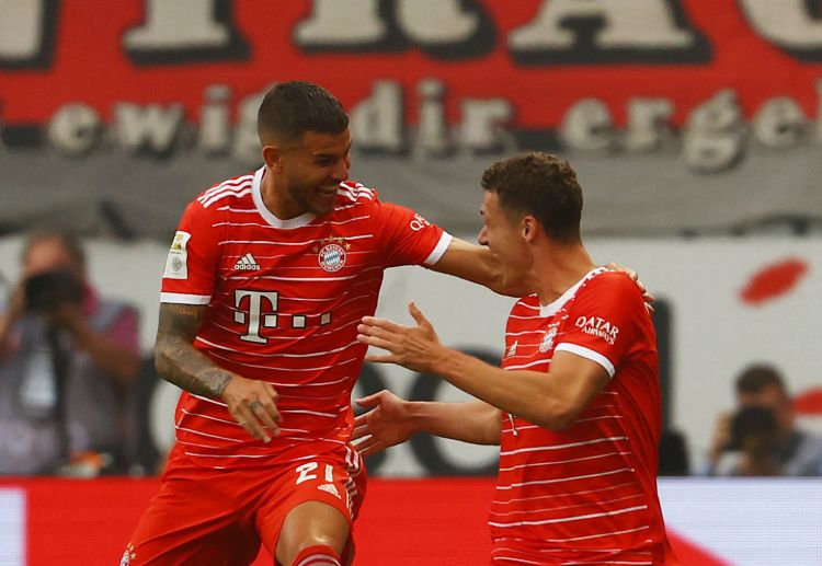Bayern Munich have ended their Bundesliga match against Eintracht Frankfurt in a 1-6 away win