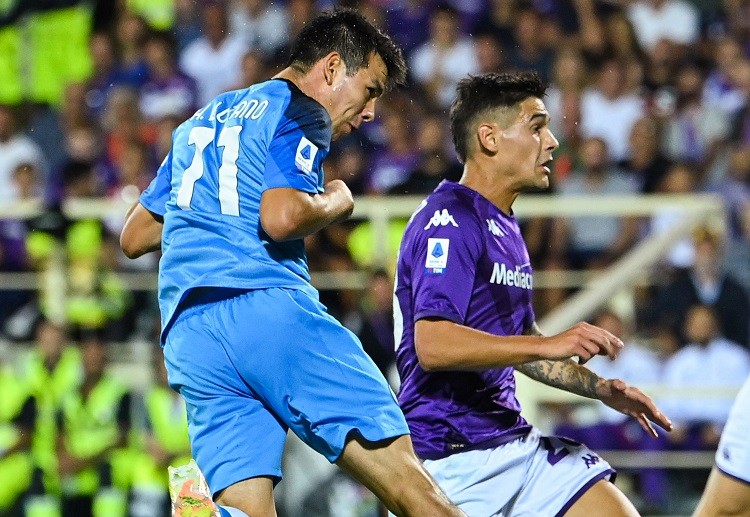Tỉ số bóng đá Serie A 2022 Fiorentina 0-0 Napoli.
