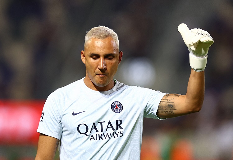 Juara bertahan Ligue 1 siap lepas Keylor Navas