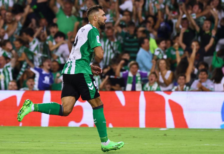 Real Betis' Borja Iglesias now have four goals scored in the La Liga this season