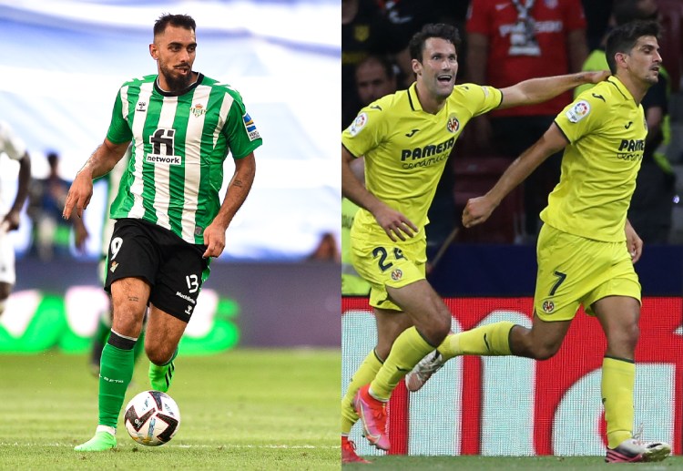 Borja Iglesias has been named La Liga player of the Month in August