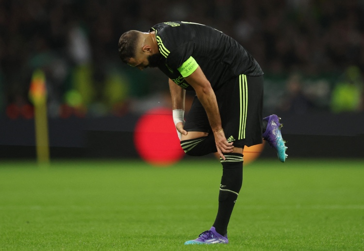 La Liga: Karim Benzema is expected to be out injured for three weeks with a muscle injury